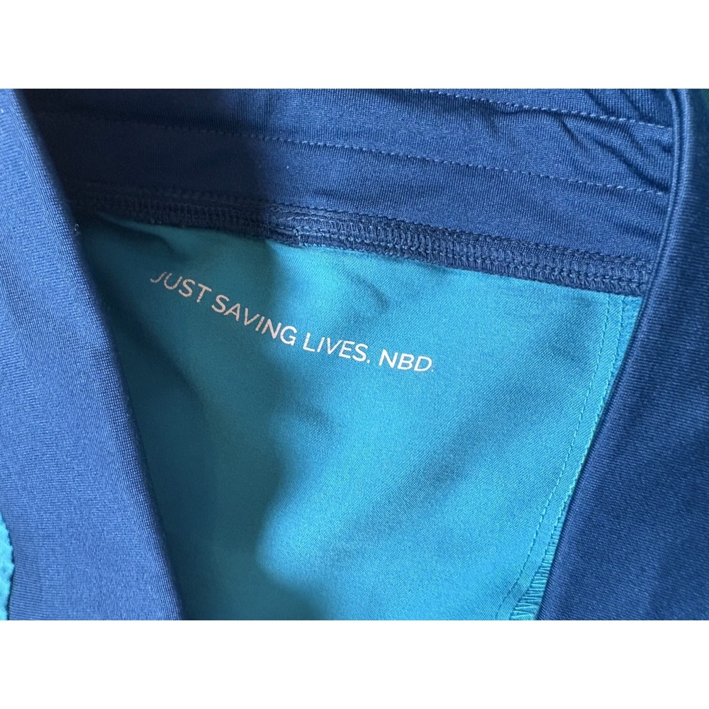 Figs Womens Scrub Set Teal Catarina Vneck Sm Zamora Jogger 2.0 S/Petite Limited - Picture 14 of 16
